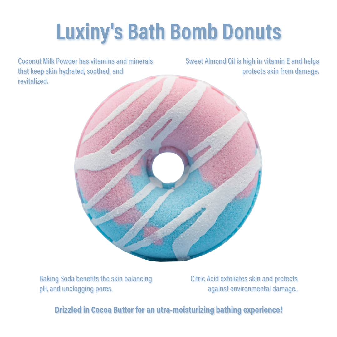 Product Image for Sweet Cotton Candy Donut Bath Bomb