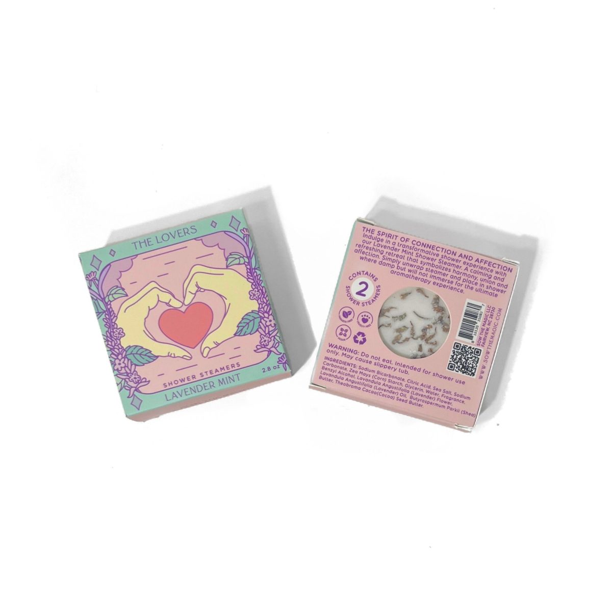 Product Image for The Lovers Shower Steamer Set in Lavender Mint
