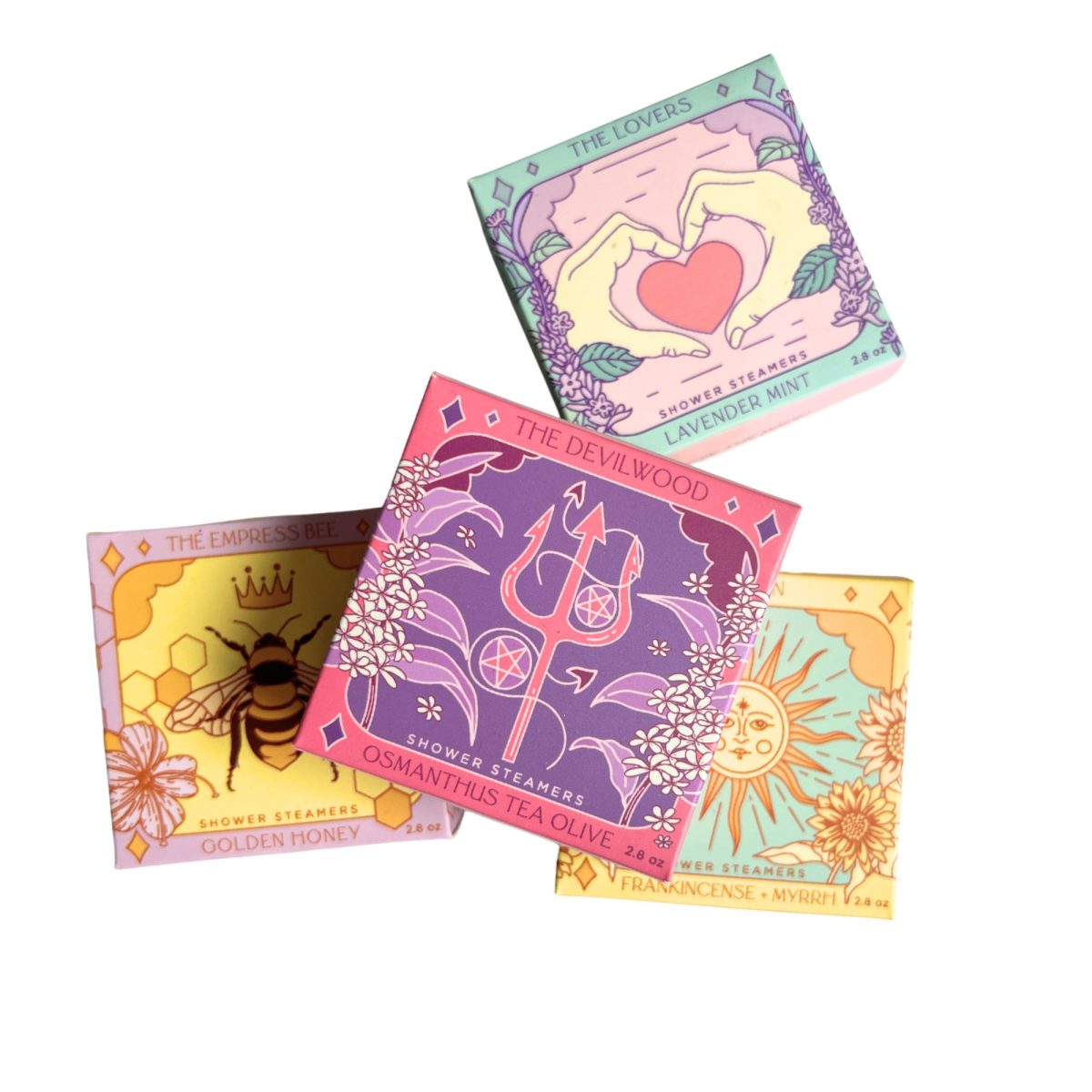 Product Image for The Lovers Shower Steamer Set in Lavender Mint