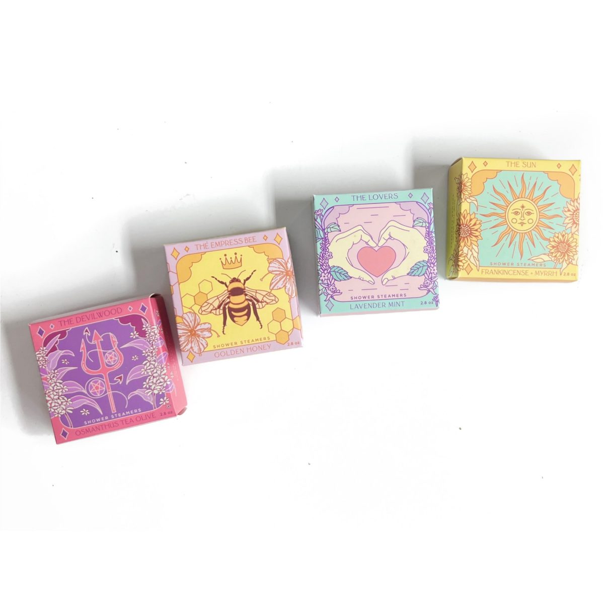 Product Image for The Lovers Shower Steamer Set in Lavender Mint