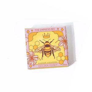 Product Image for The Empress Bee Shower Steamer Set in Golden Honey