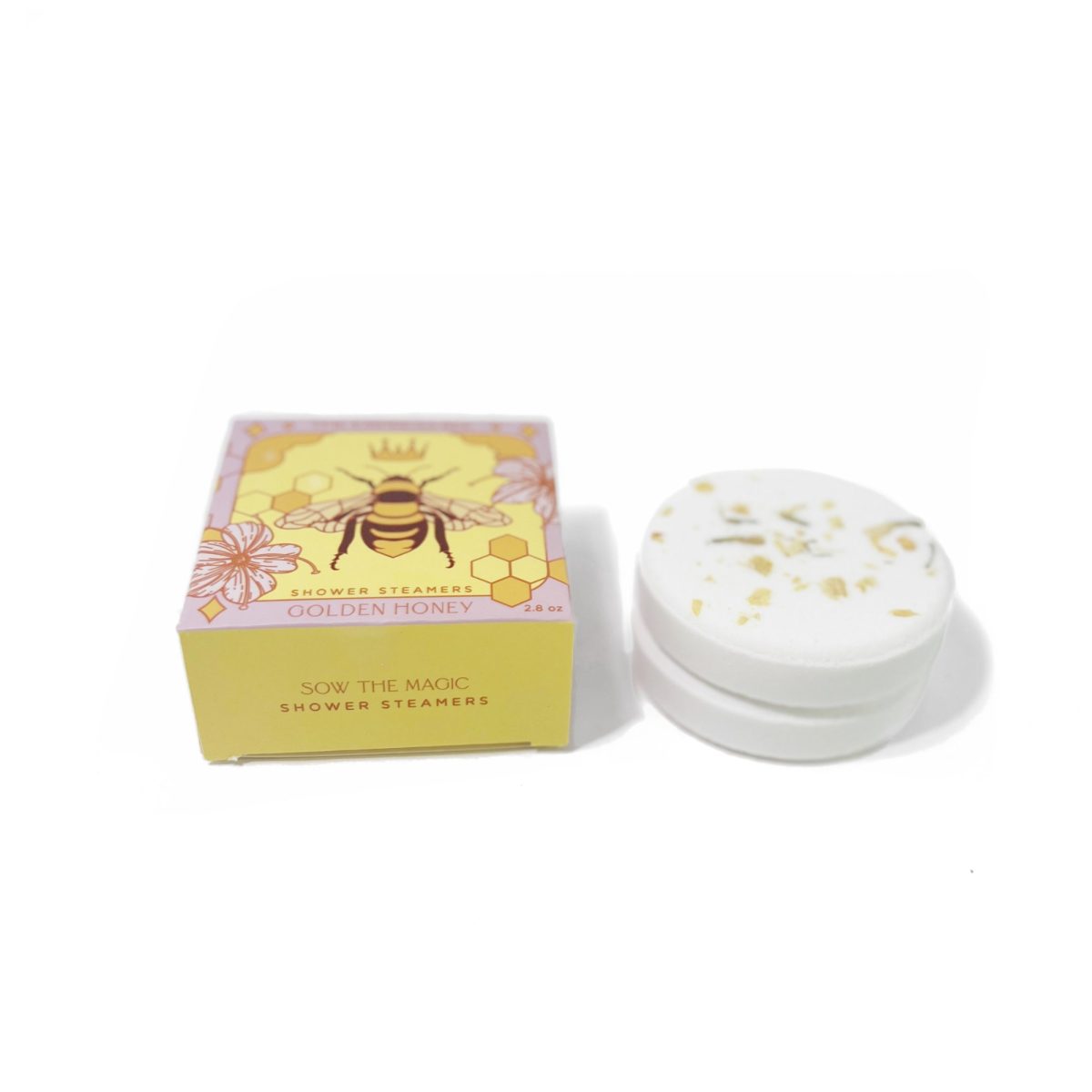 Product Image for The Empress Bee Shower Steamer Set in Golden Honey