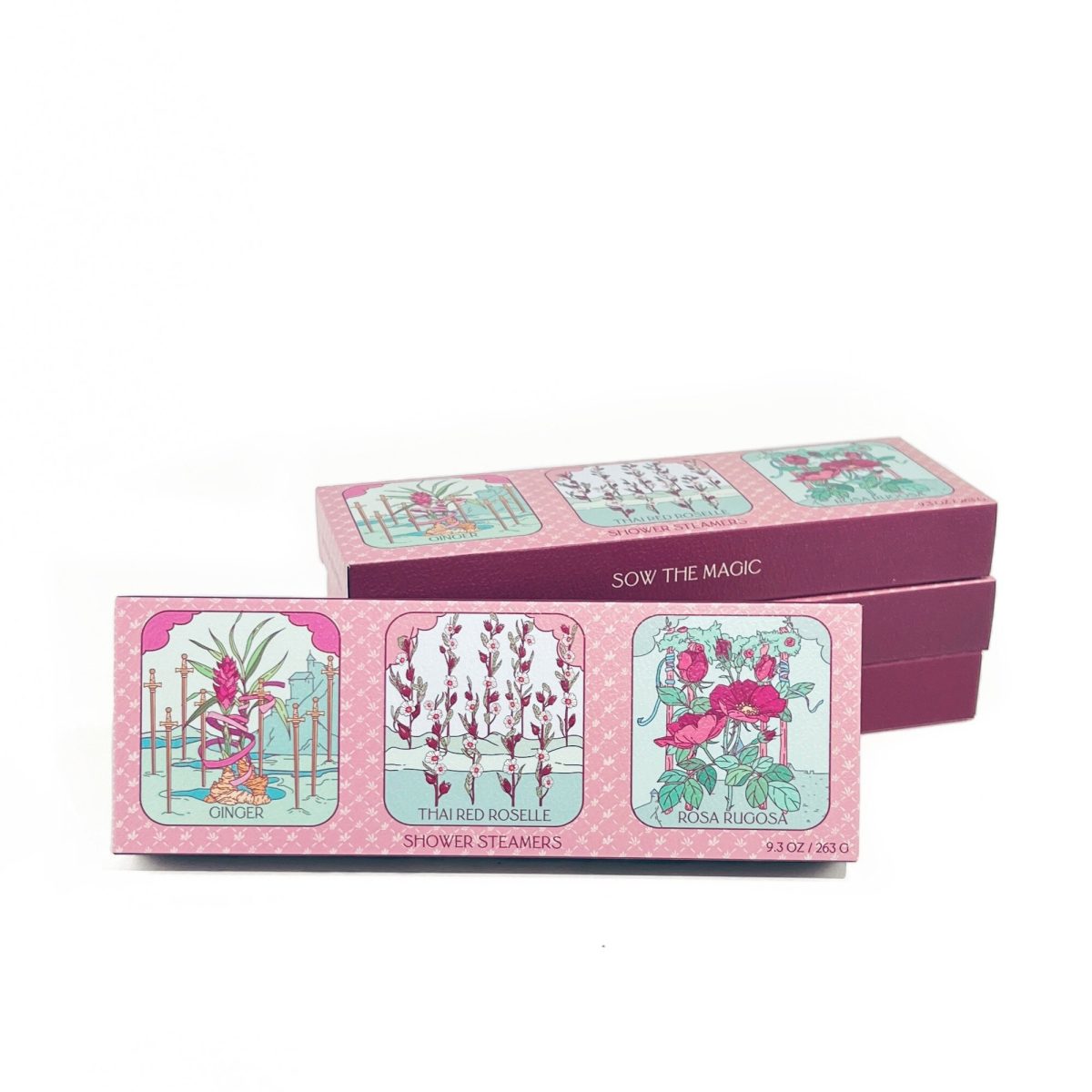 Product Image for Floral Tarot Shower Steamer Trio With Botanicals