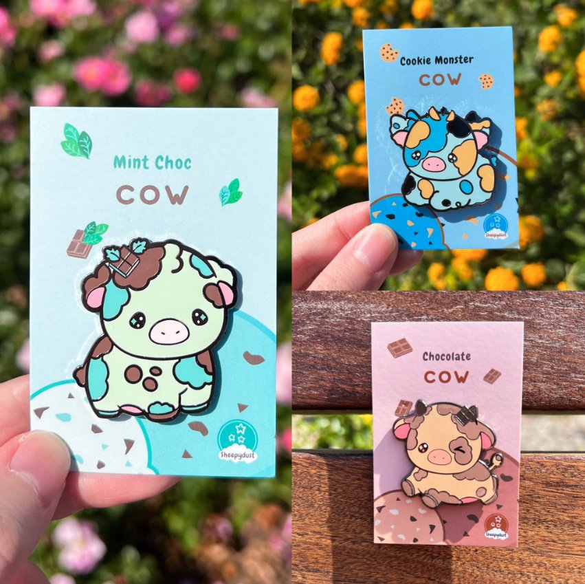 Product Image for Ice Cream Cow Mystery Pin Bag