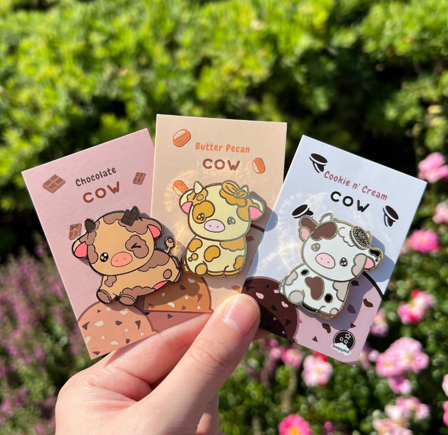 Product Image for Ice Cream Cow Mystery Pin Bag
