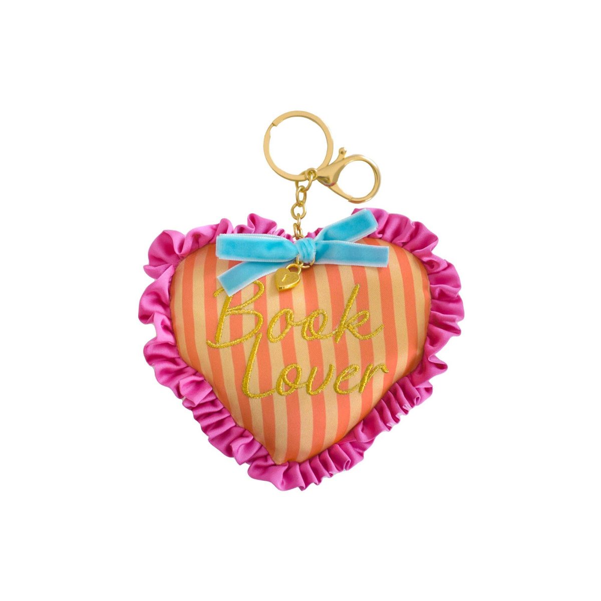 Product Image for Book Lover Heart Bag Charm