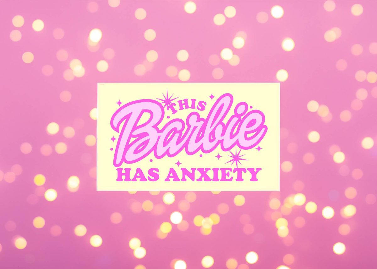 Product Image for This Girlie Has Anxiety – Pink Girl Sticker – Mental Health