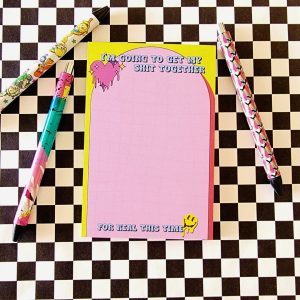 Product Image for I’M GOING TO GET MY SHIT TOGETHER 4X6 NOTEPAD