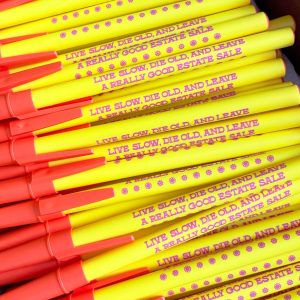 Product Image for Live Slow Die Old Leave Good Estate Sale Ballpoint Pen