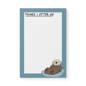 Product Image for Things I Otter Do Notepad