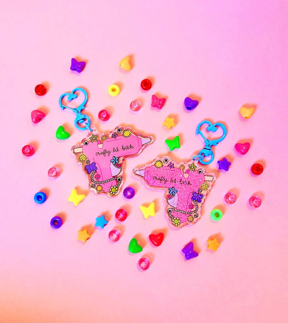 Product Image for Crafty Lil Bitch Keychain