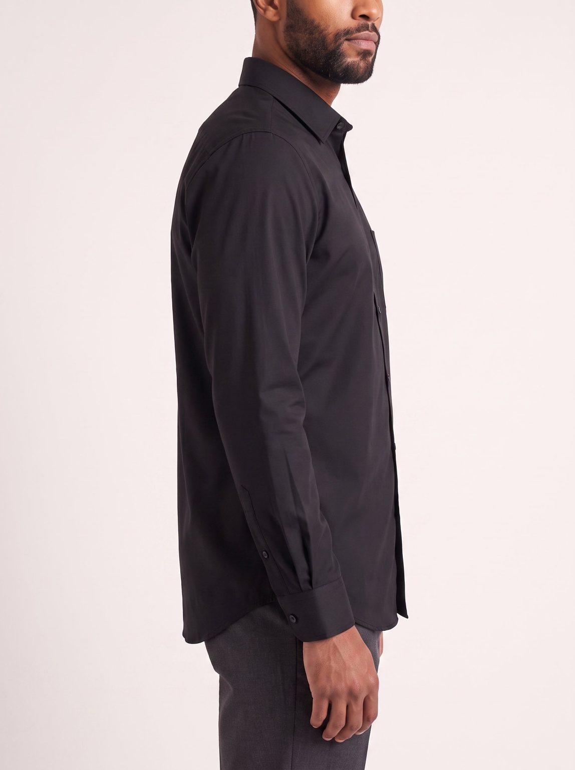 Product Image for Black Classic Fit Dress Shirt