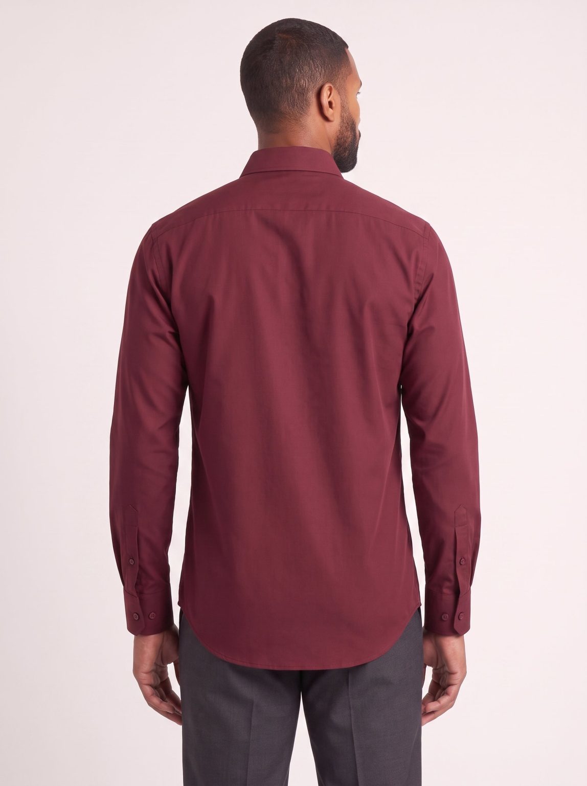 Product Image for Burgundy Classic Fit Dress Shirt
