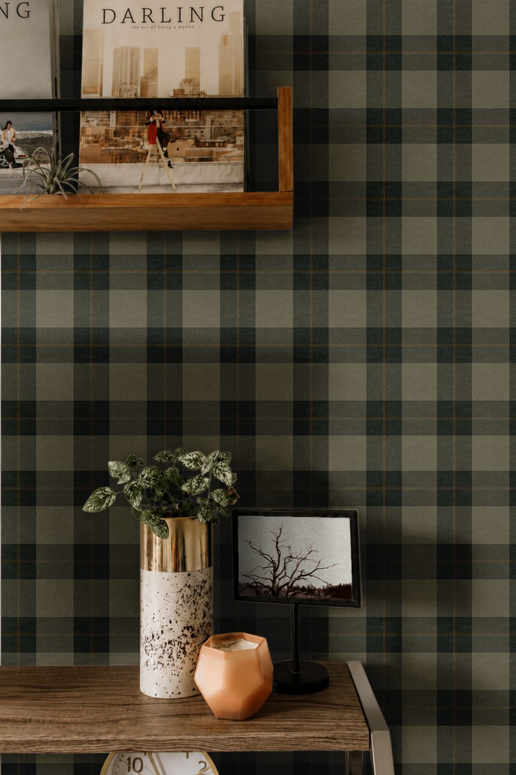 Product Image for Huntsman Plaid Wallpaper – 3234