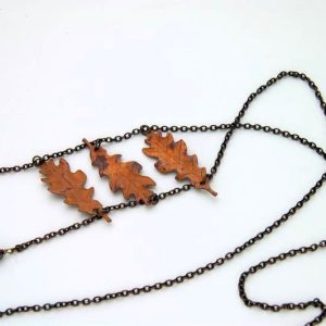 Product Image for Falling Oak Leaves Necklace