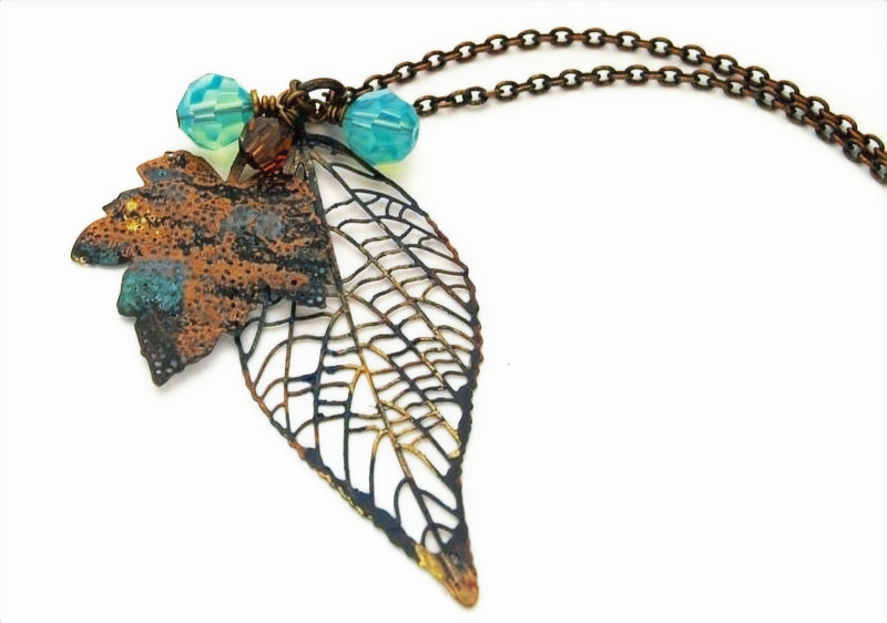Product Image for Berries & Leaves Necklace