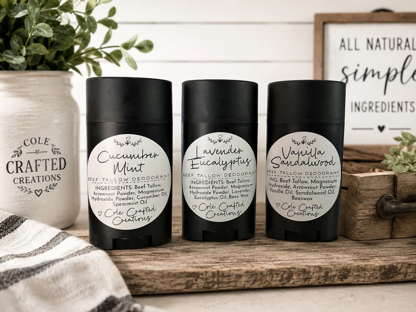 Product Image for Beef Tallow Deodorant