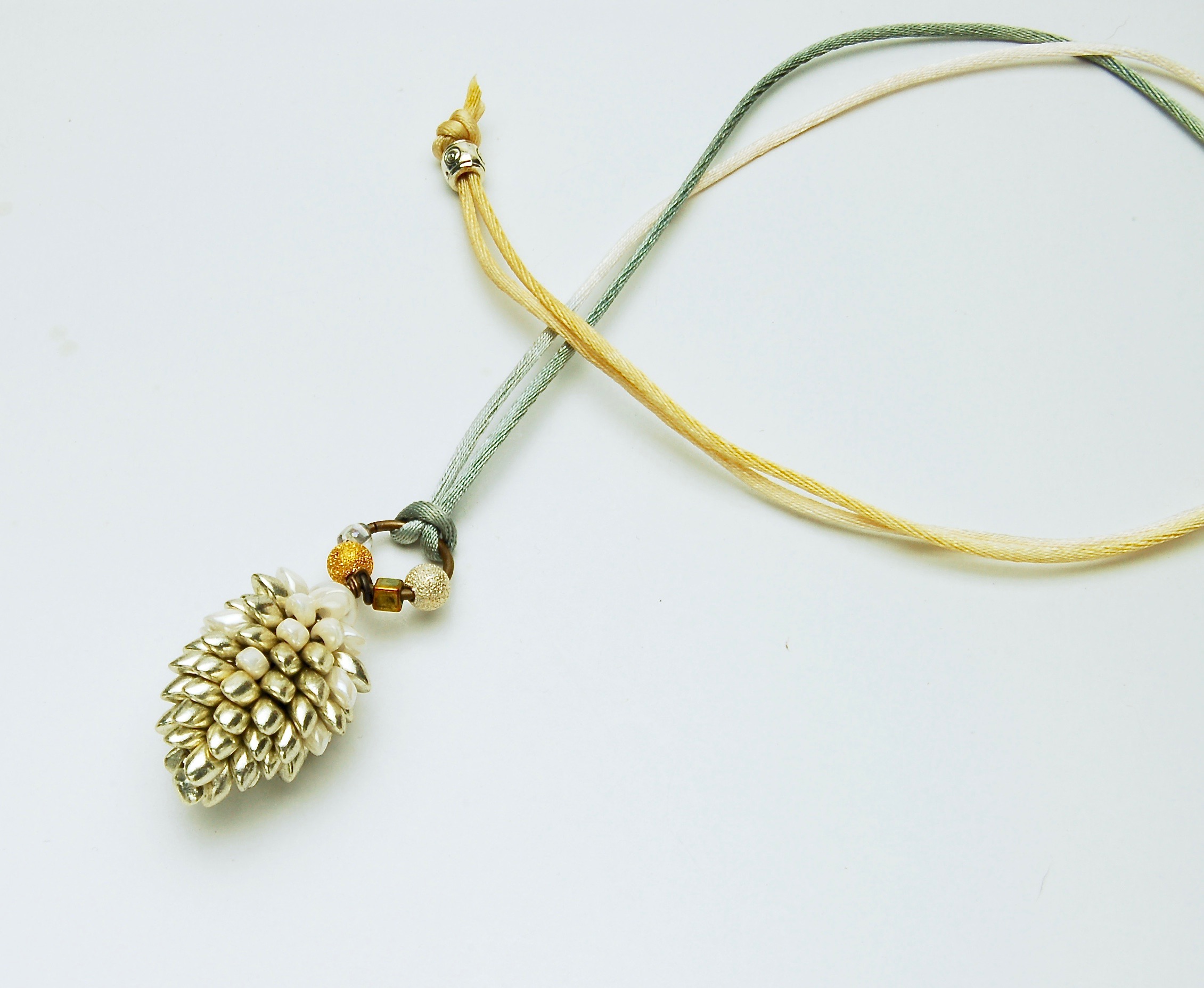 Product Image for Ice & Snow Pinecone Necklace