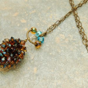 Product Image for Watercolor Pinecone Necklace