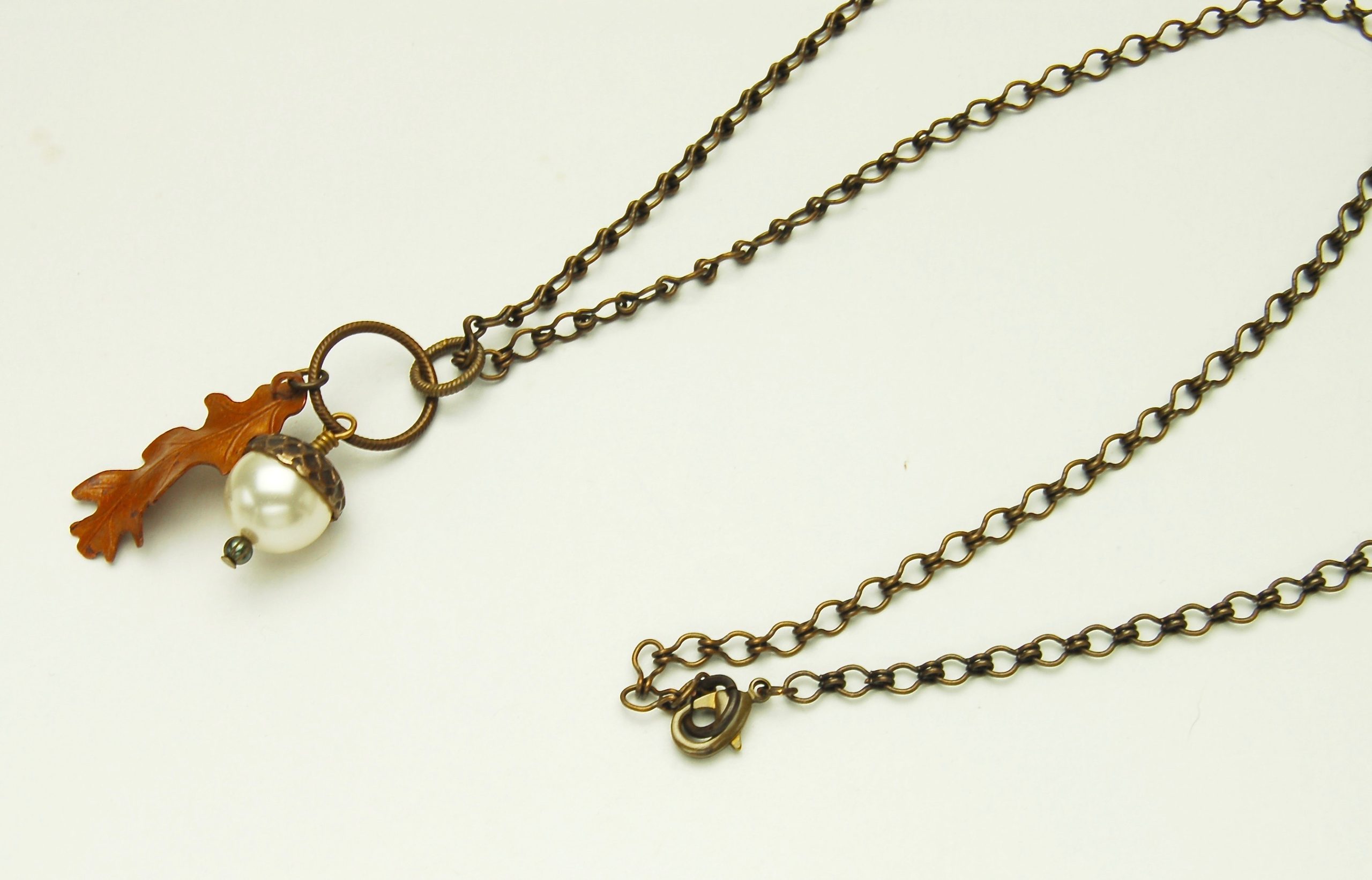 Product Image for Sterling Acorn Necklace