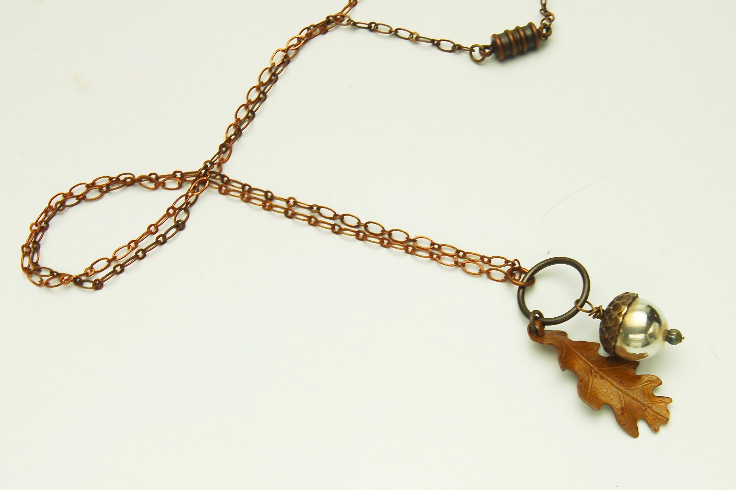 Product Image for Sterling Acorn Necklace