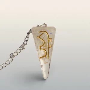 Product Image for Reiki Symbol Clear Quartz Pendulum